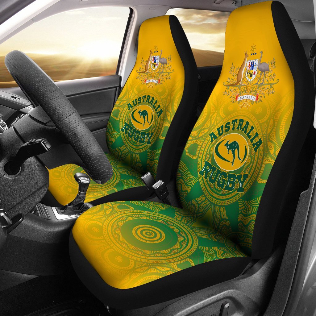 aboriginal-car-seat-covers-australia-rugby-and-coat-of-arms