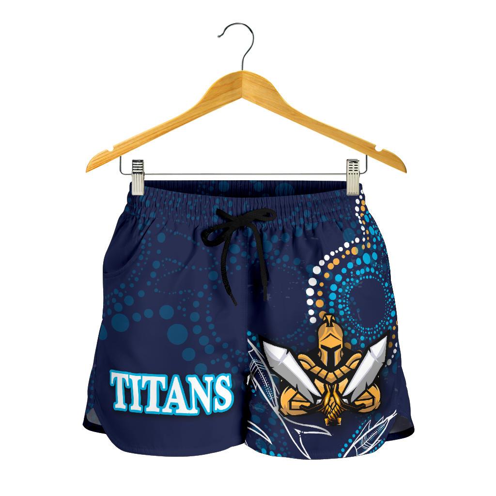 Gold Coast Women Shorts Titans Gladiator Indigenous - Vibe Hoodie