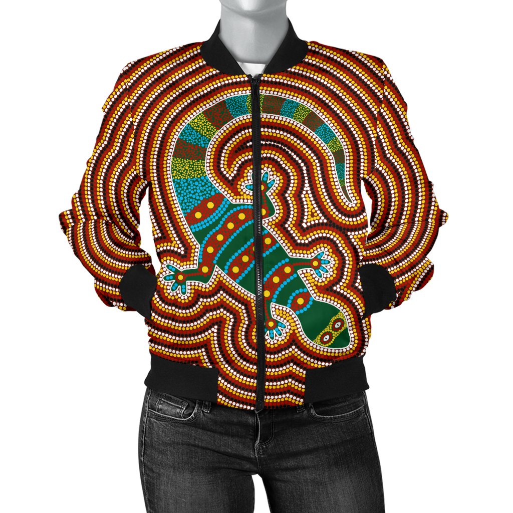 aboriginal-womens-bomber-jacket-lizard-dot-painting-patterns