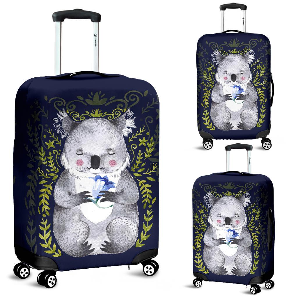 koala-luggage-cover-royal-bluebell-painting