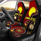 custom-car-seat-covers-australia-aboriginal-lives-matter-flag-circle-dot-painting-art