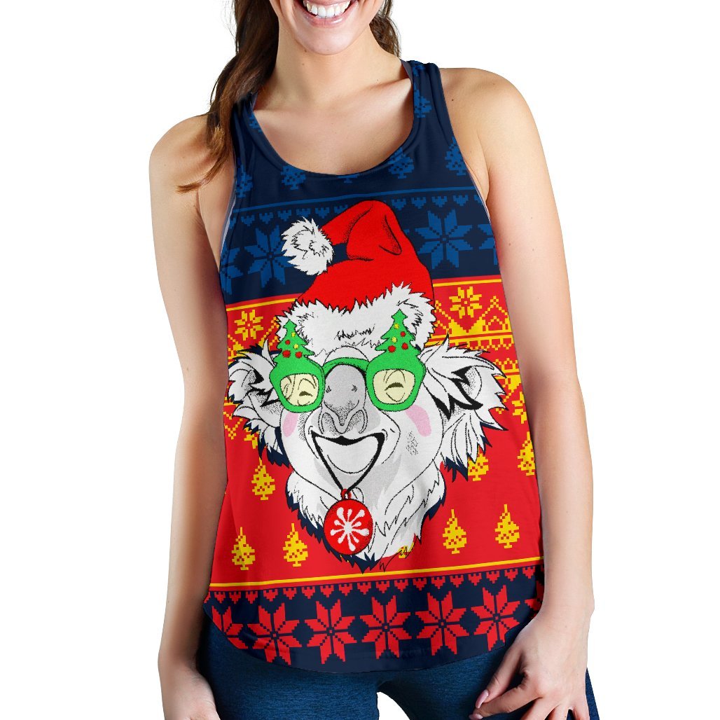 Christmas Women's Racerback Tank - Bye Bye 2020 - Vibe Hoodie