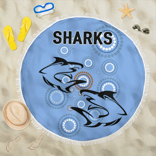 cronulla-beach-blanket-sharks-unique-indigenous