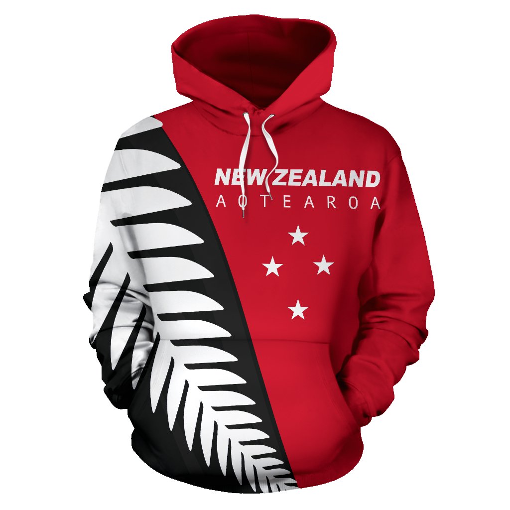 new-zealand-aotearoa-silver-fern-hoodie-red