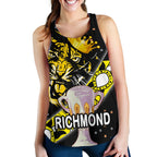 Richmond Premier Women Racerback Tank Tigers Dotted - Vibe Hoodie