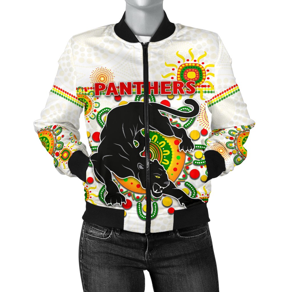 penrith-womens-bomber-jacket-indigenous-panthers-white