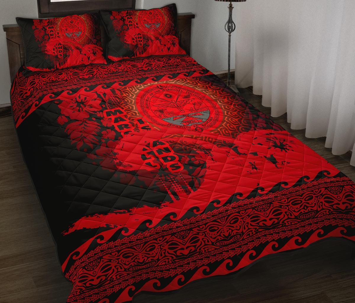 marshall-island-quilt-bed-sets-wave-red