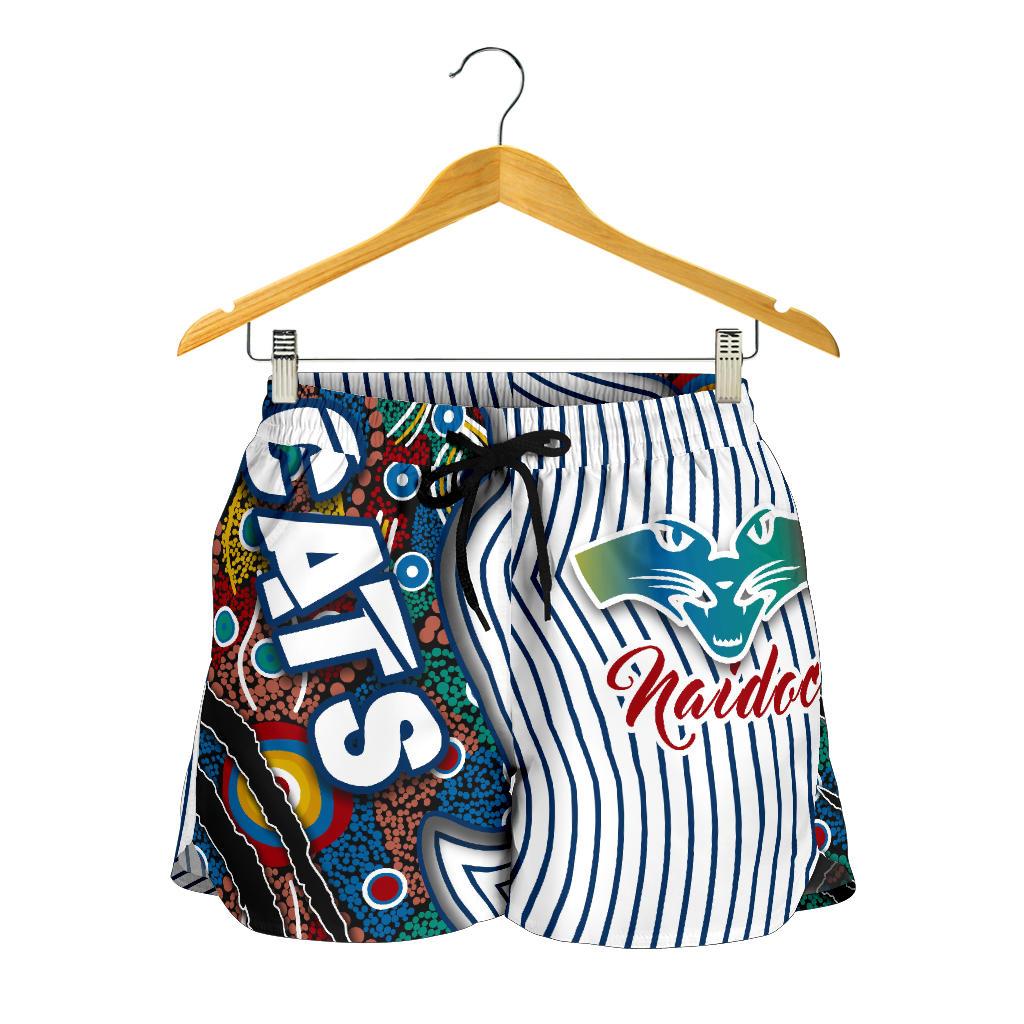Geelong Naidoc Week All Over Print Women's Shorts Cats Indigenous Version Special - Vibe Hoodie
