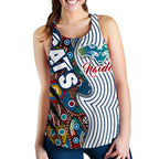 (Custom Personalised) Geelong Naidoc Week Women's Racerback Tank Cats Indigenous Version Special - Vibe Hoodie