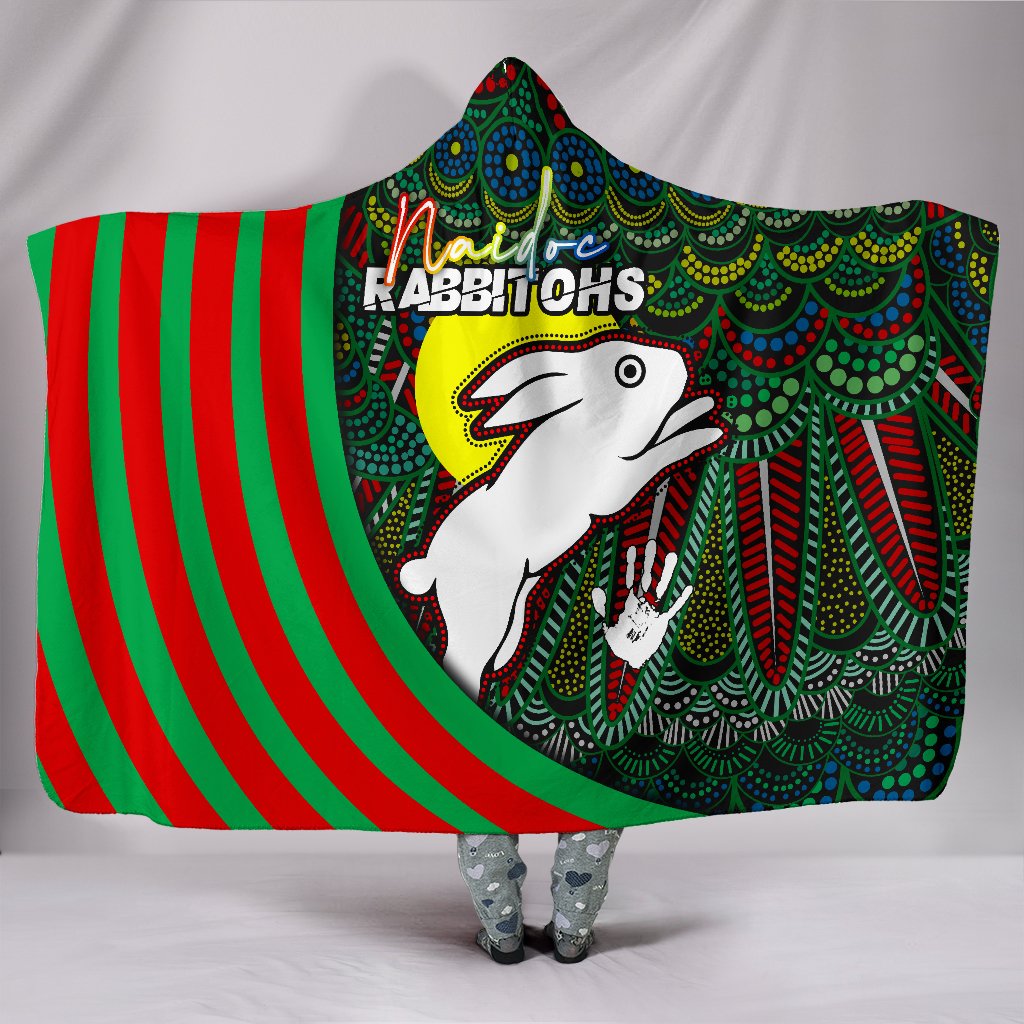 rabbitohs-naidoc-week-hooded-blanket-indigenous-version-special