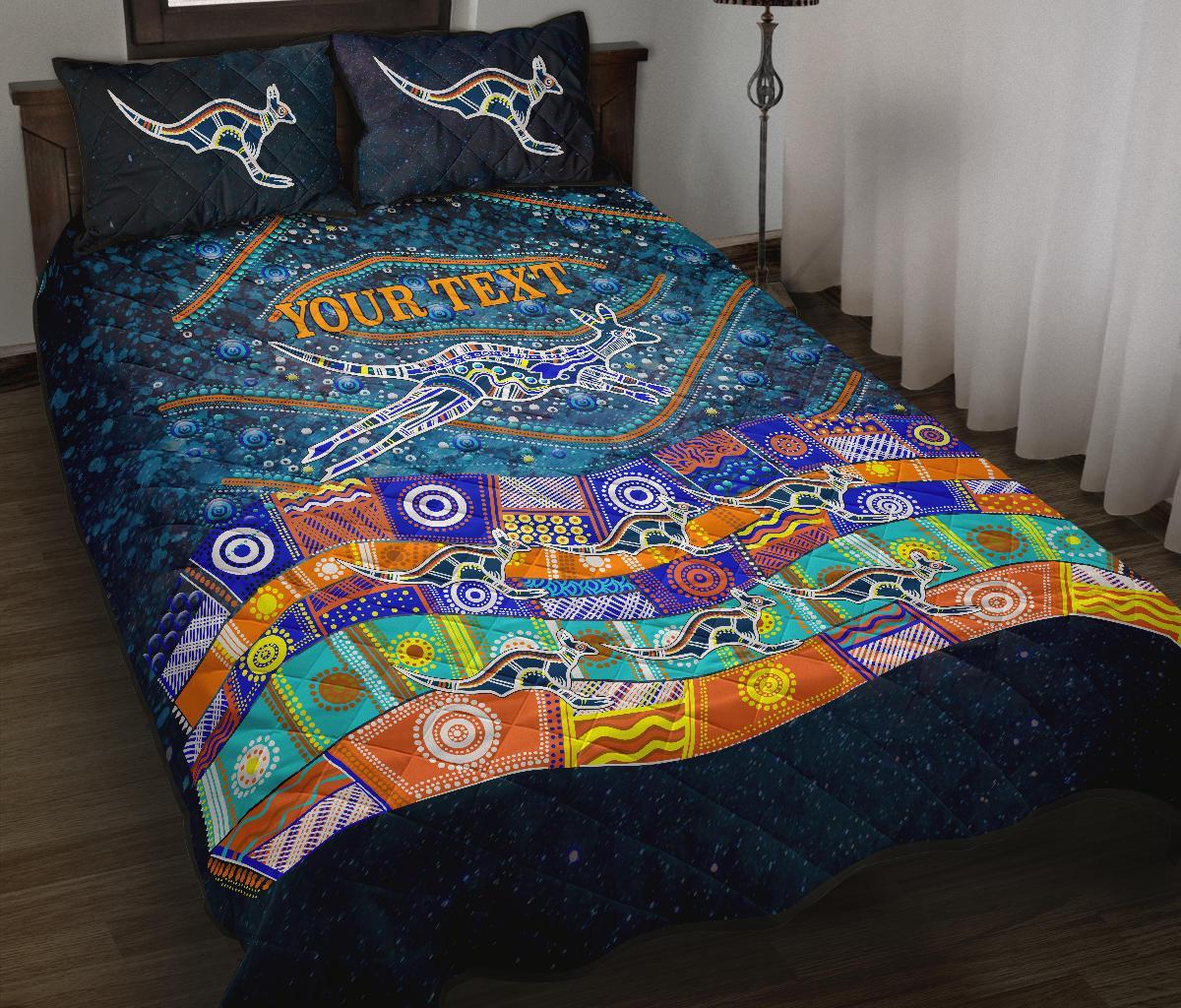 custom-text-quilt-bed-sets-kangaroo-dreaming