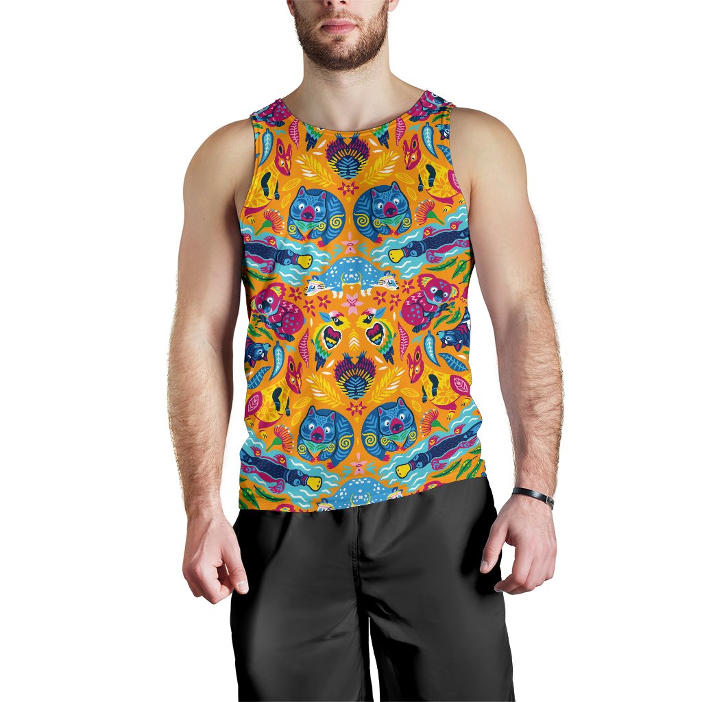 men-tank-top-australia-animals-mens-tank-color-art