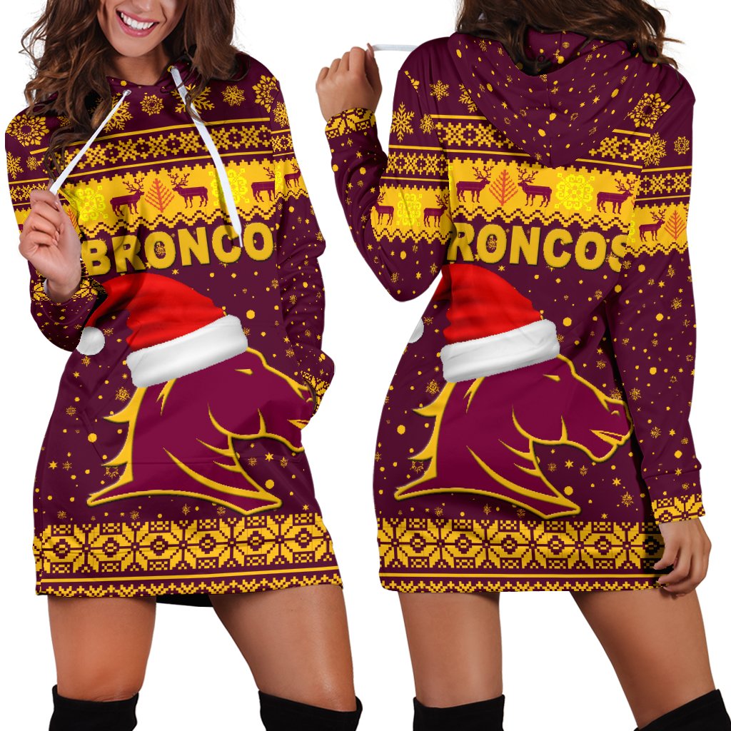 brisbane-women-hoodie-dress-broncos-christmas-unique-vibes-maroon
