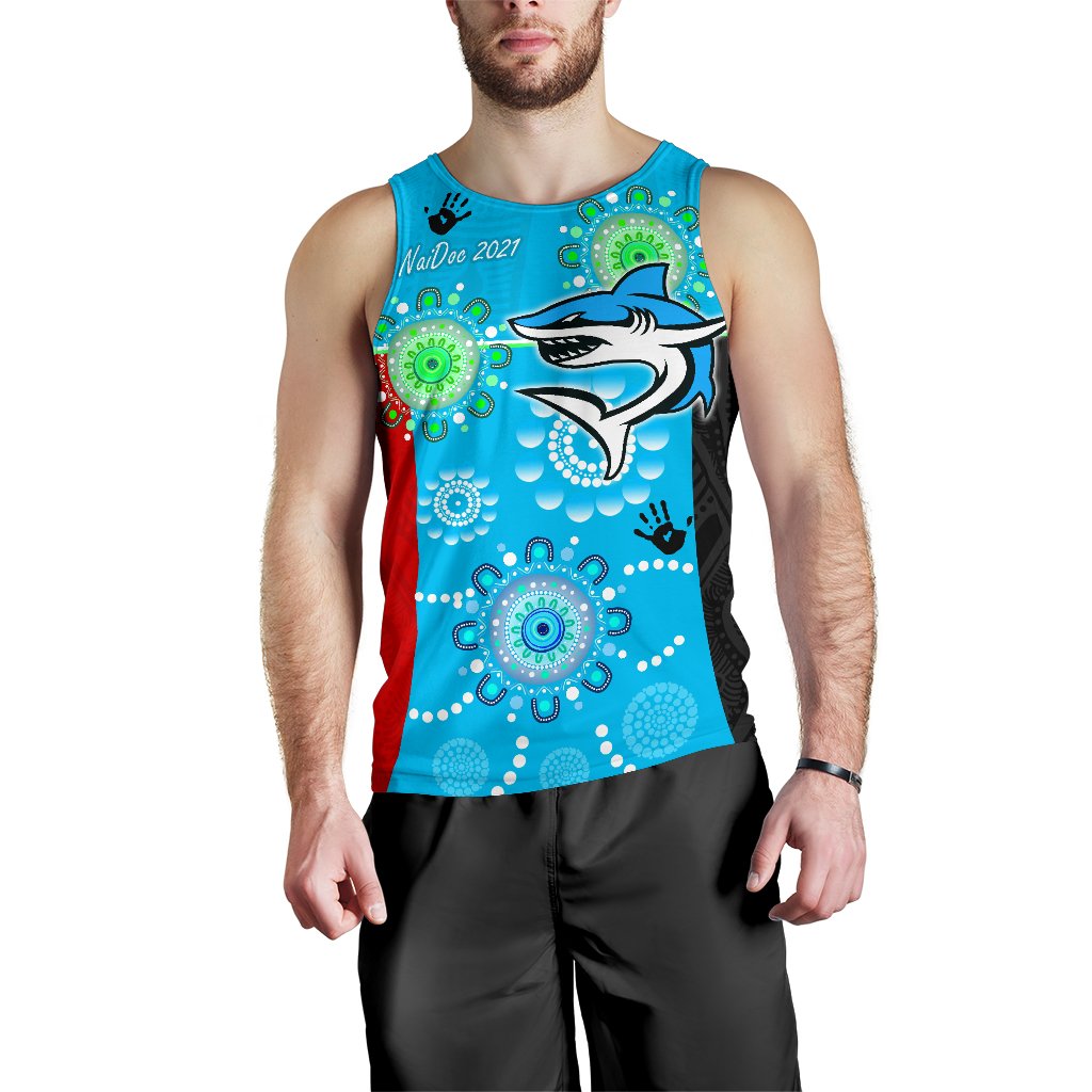 naidoc-sharks-2021-men-tank-top-indigenous-life