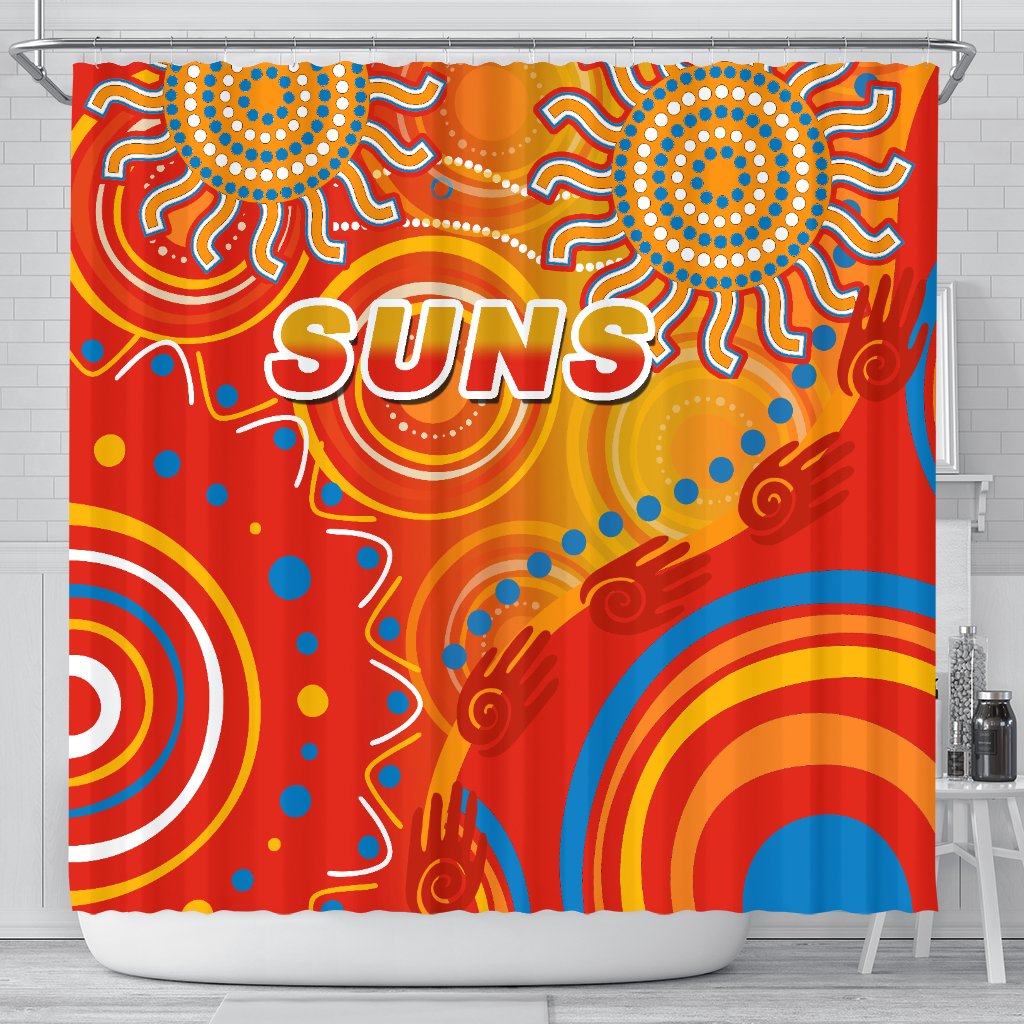 suns-shower-curtain-sun-indigenous-gold-coast