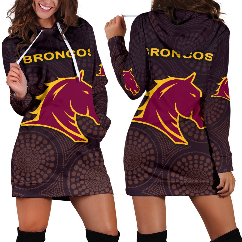 brisbane-women-hoodie-dress-broncos-simple-indigenous
