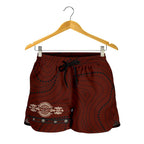 Shorts - Aboriginal Patterns Short Didgeridoo Australia - Women - Vibe Hoodie