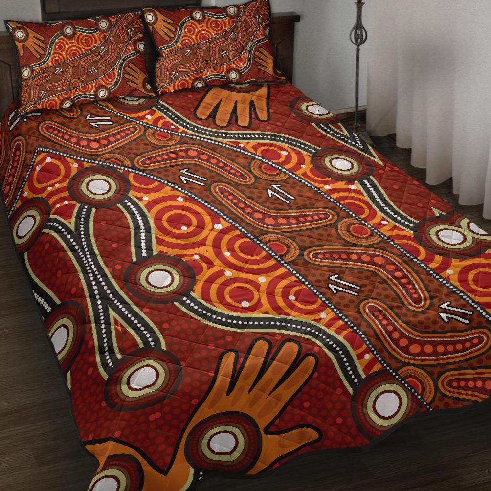 aboriginal-quilt-bed-set-indegenous-dot-painting-art-2