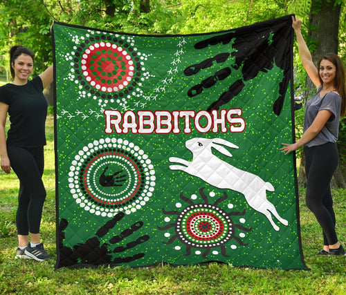 south-sydney-rabbitohs-indigenous-premium-quilt-country-style