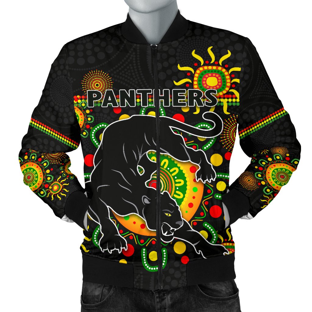 penrith-men-bomber-jacket-indigenous-panthers-black