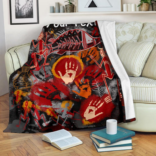 custom-aboriginal-premium-blanket-indigenous-fish-hand-art