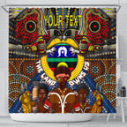 custom-text-the-land-owns-us-shower-curtain