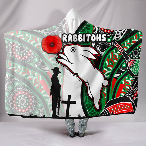rabbitohs-hooded-blanket-indigenous-anzac-day