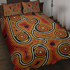 aboriginal-quilt-bed-set-indigenous-circle-dot-painting-ver01