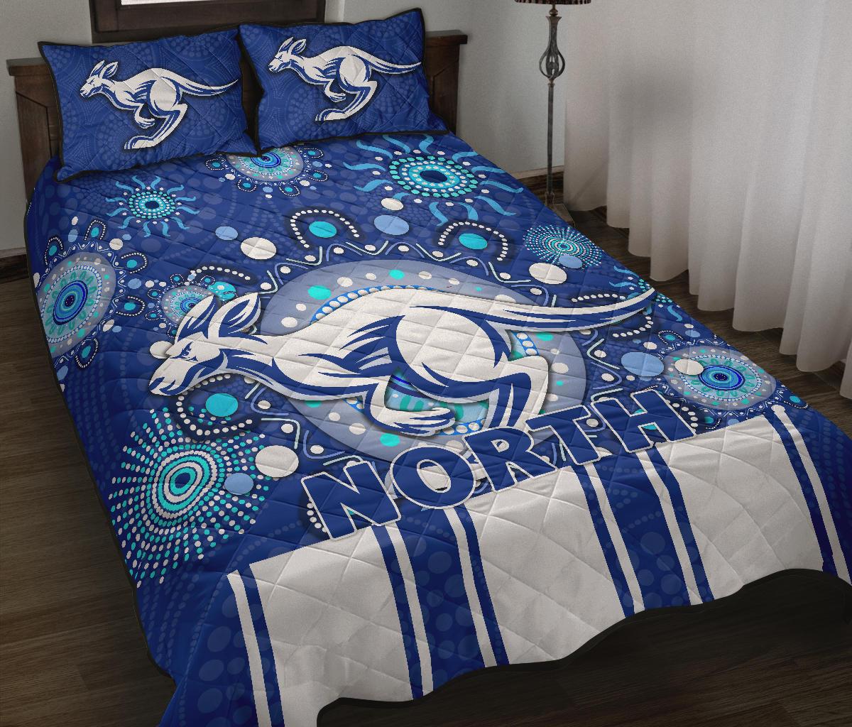 melbourne-quilt-bed-set-indigenous-north-kangaroos