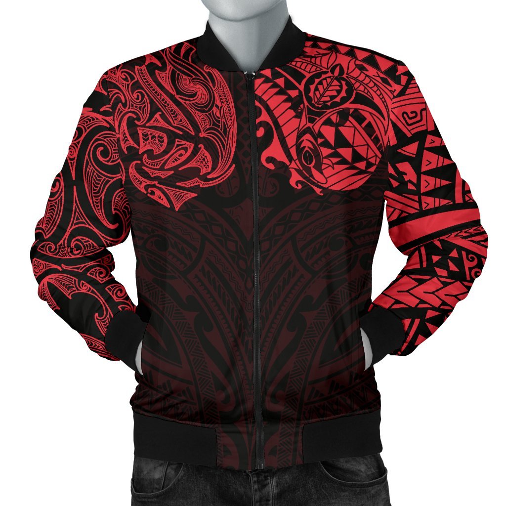 new-zealand-mens-bomber-jacket-maori-polynesian-tattoo-red