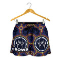 Adelaide Women Shorts Indigenous Crows Footprint - Vibe Hoodie