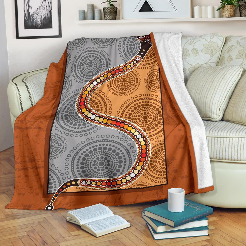 premium-blanket-indigenous-snake