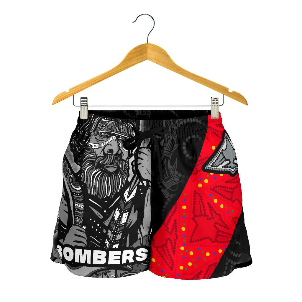 Bombers Naidoc Week All Over Print Women's Shorts Essendon Ingenious Spesial Version - Vibe Hoodie