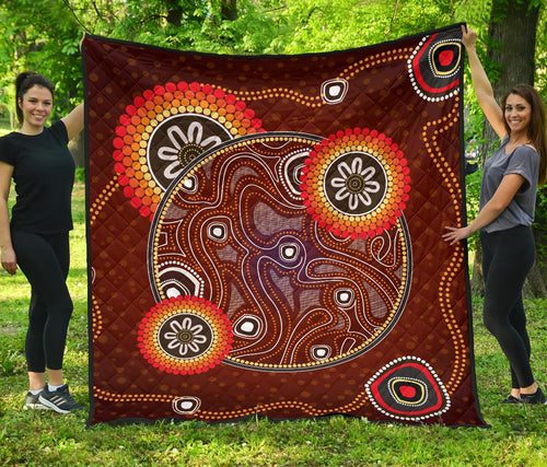 premium-quilts-aboriginal-dot-painting-quilts-ver12
