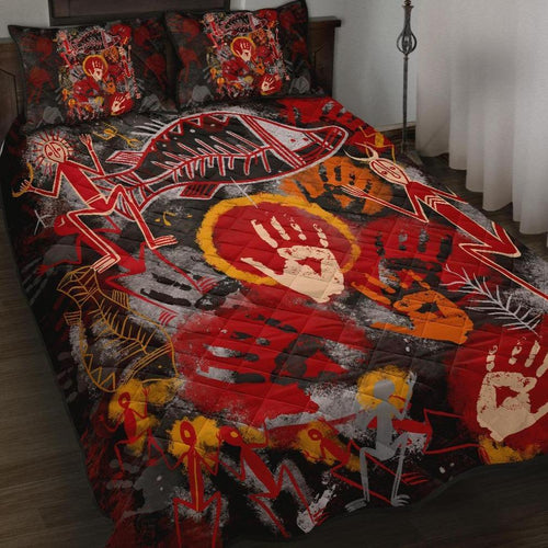 aboriginal-quilt-bed-set-indigenous-fish-hand-art