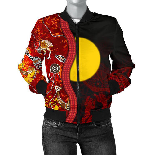 aboriginal-womens-bomber-jacket-red-indigenous-flag