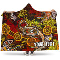 custom-aboriginal-hooded-blanket-kangaroo-and-lizard-dot-painting-art
