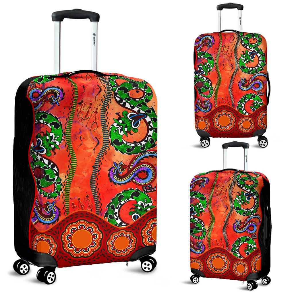 aboriginal-luggage-covers-aussie-indigenous-patterns-orange