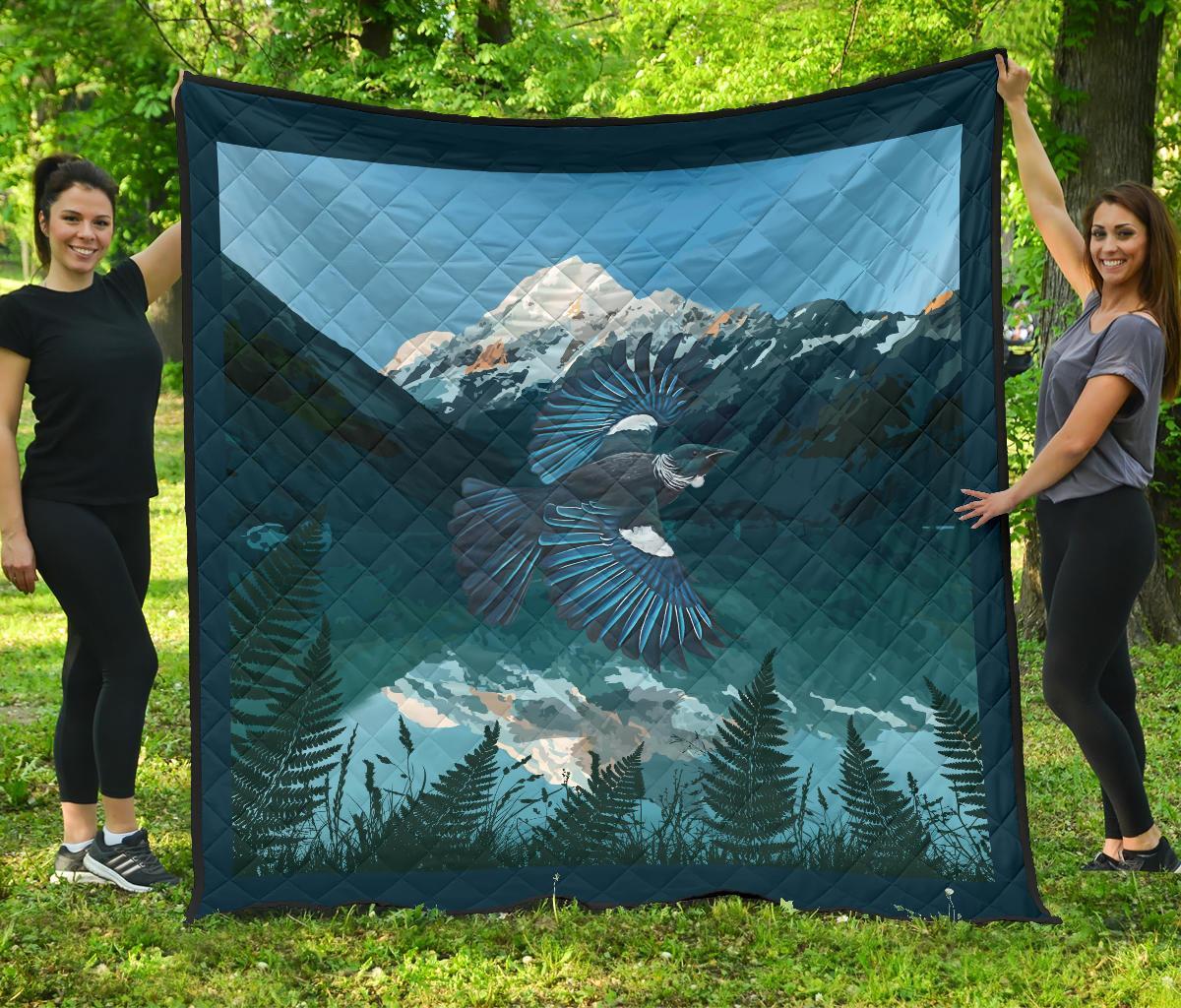 flying-tui-new-zealand-quilt