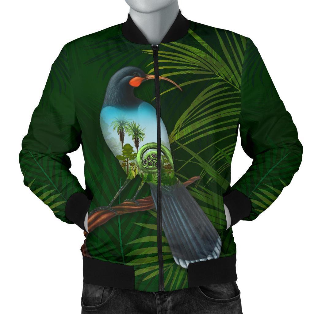 huia-bird-new-zealand-mens-bomber-jacket