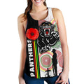 Penrith Panthers Women's Racerback Tank Anzac Day Power Style - Vibe Hoodie