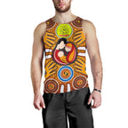 mens-tank-top-aboriginal-family-with-dot-painting-art