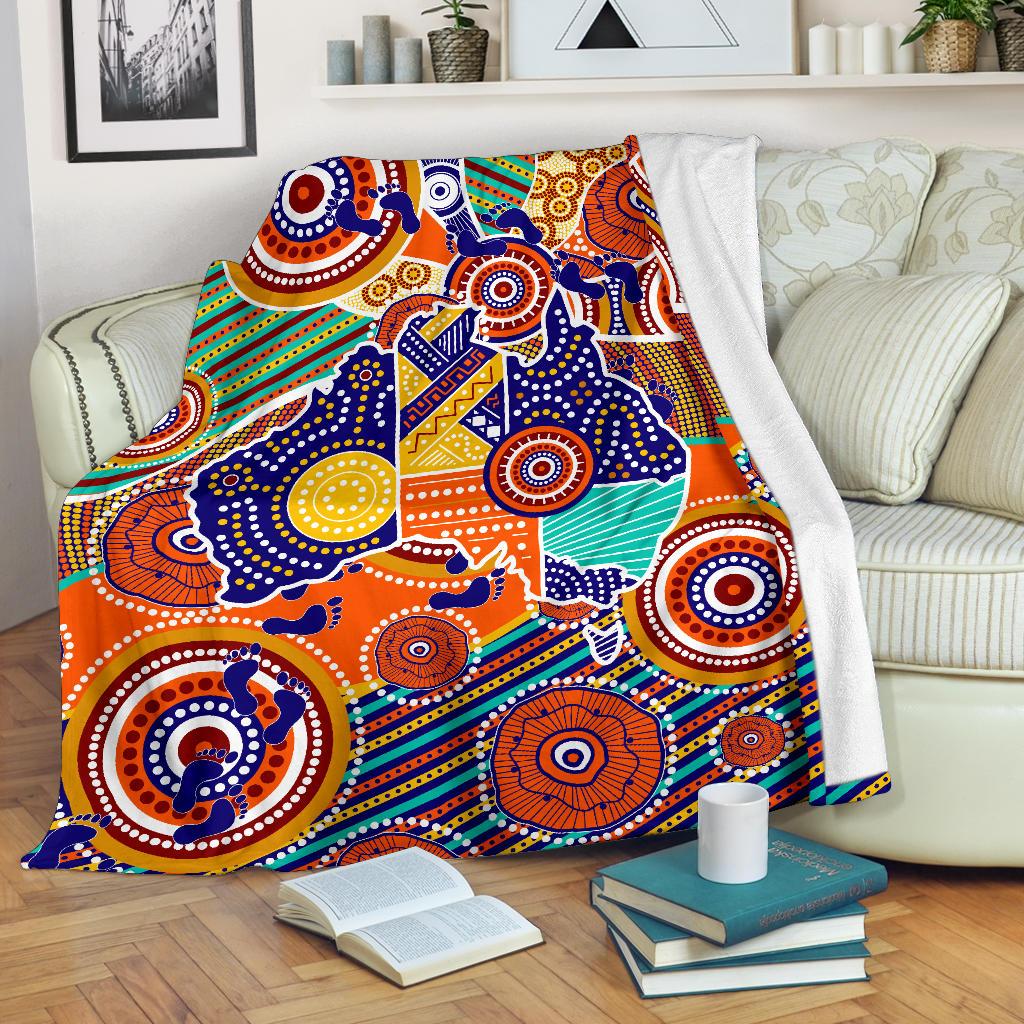 aboriginal-premium-blanket-australian-map-dot-painting