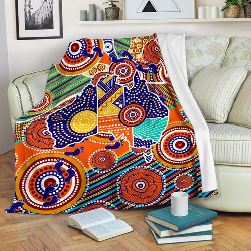 aboriginal-premium-blanket-australian-map-dot-painting