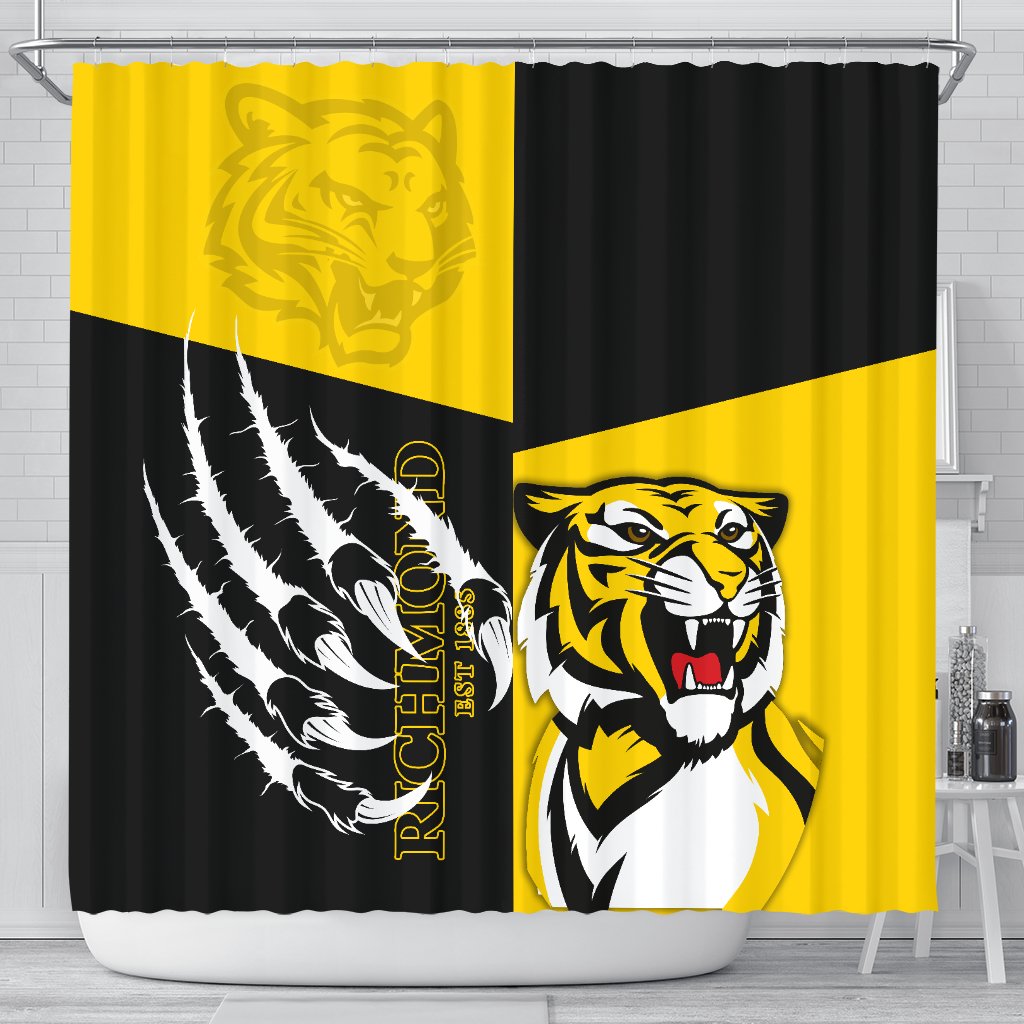 richmond-tigers-shower-curtain-special-style