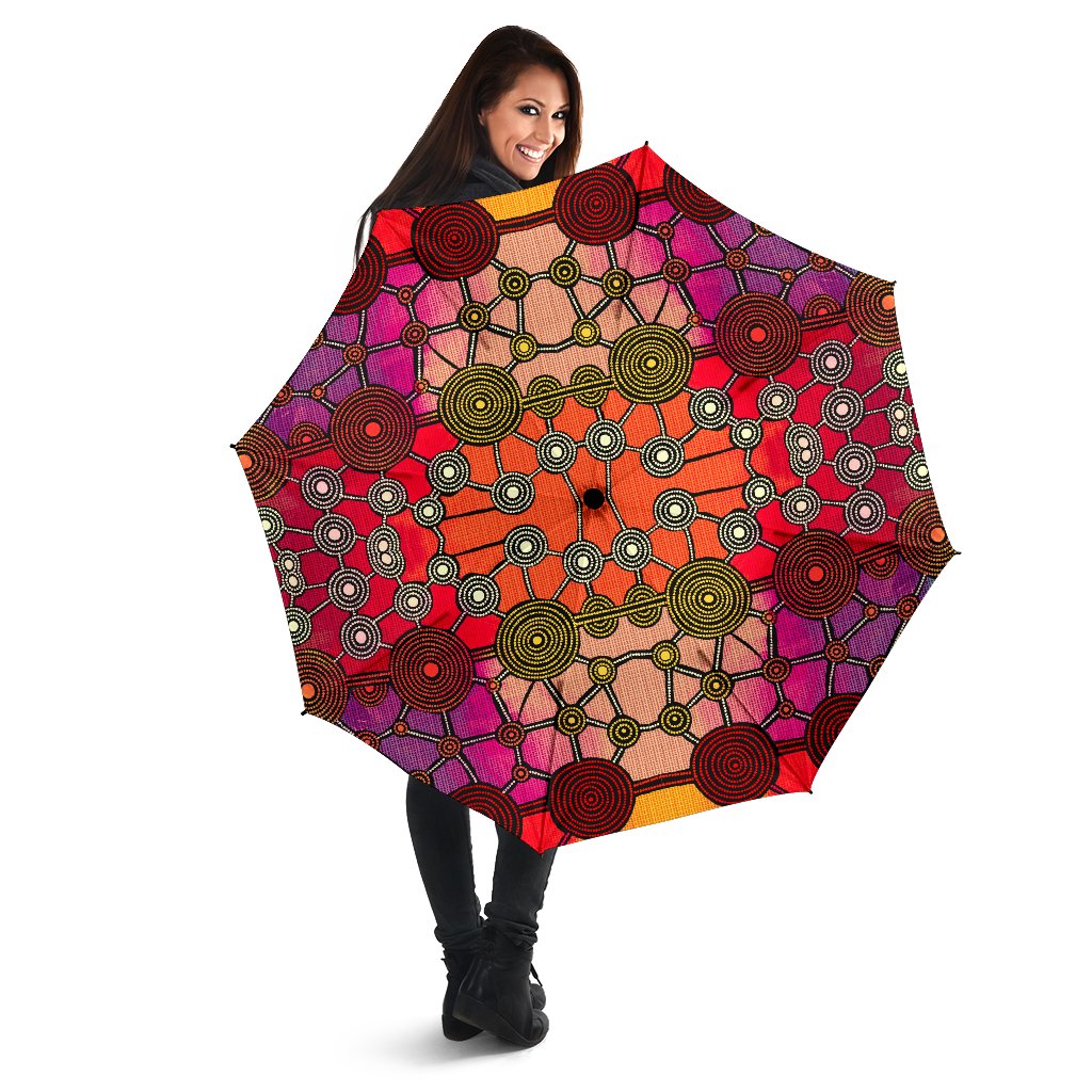 umbrella-aboriginal-patterns-umbrella-circle-patterns
