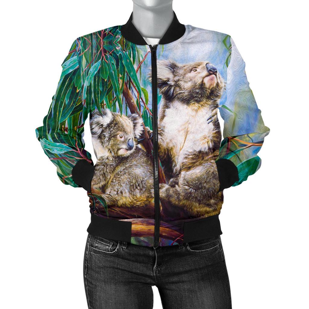 bomber-jacket-koala-and-joey-jacket-3d-art-women