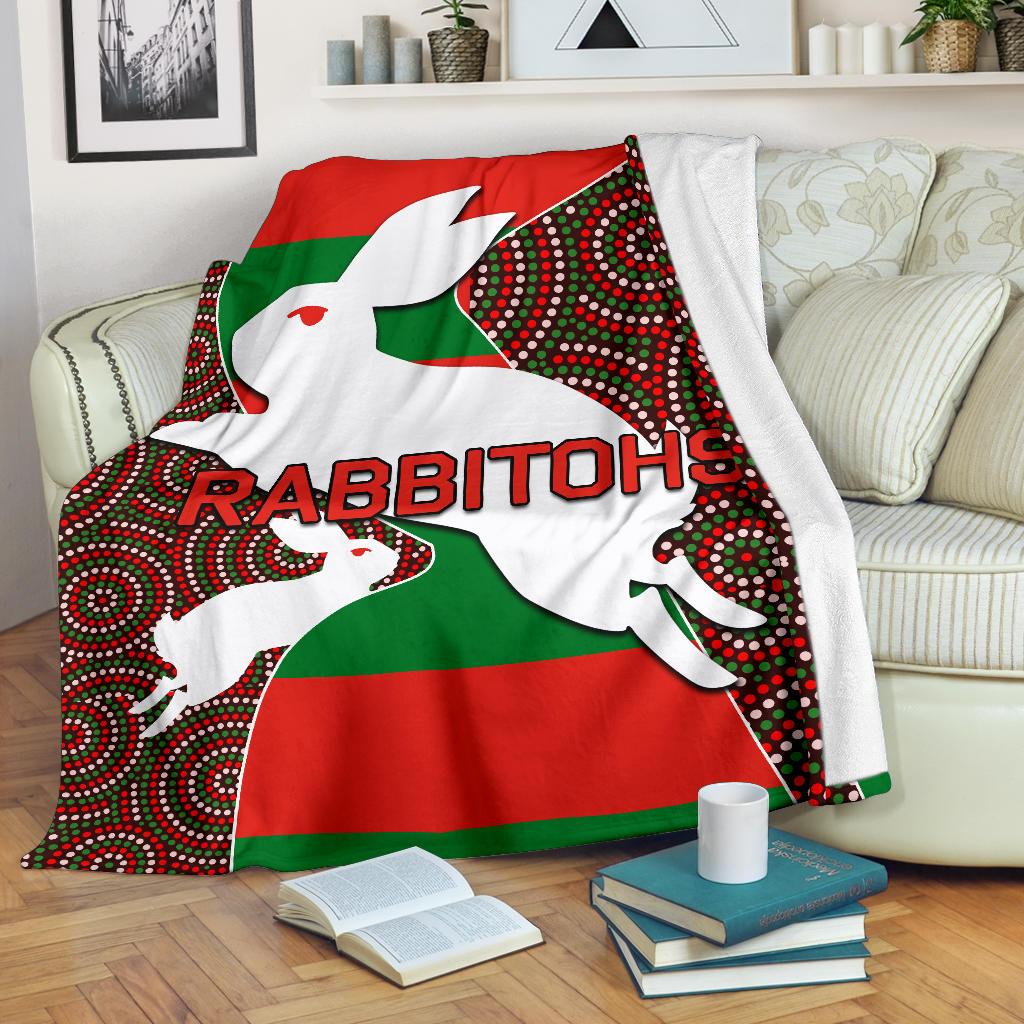 rabbitohs-premium-blanket