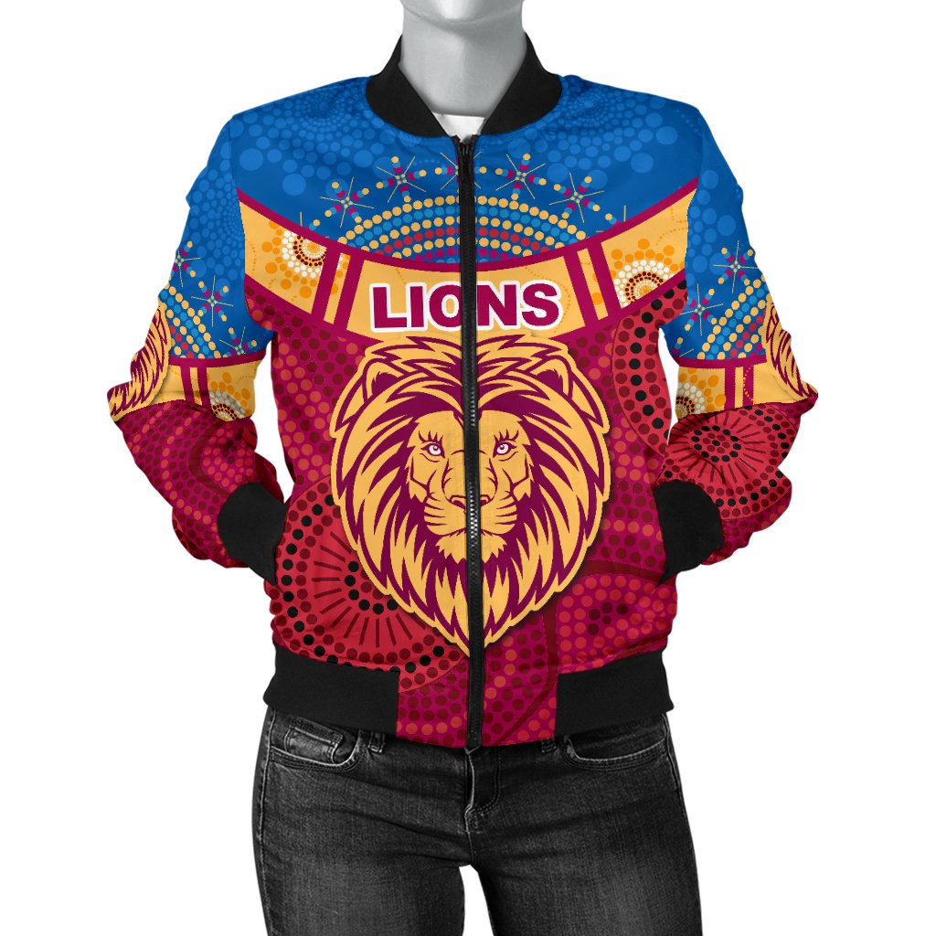 brisbane-indigenous-women-bomber-jacket-proud-lions