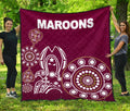 queensland-premium-quilt-maroons-simple-indigenous
